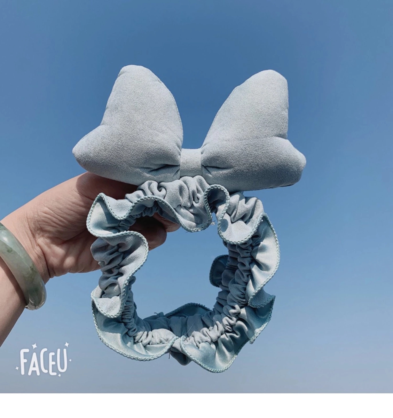 Korean new best-selling 3D bow hair band, sweet and cute for ladies, hair band for washing face and applying mask, in stock Specification drawing