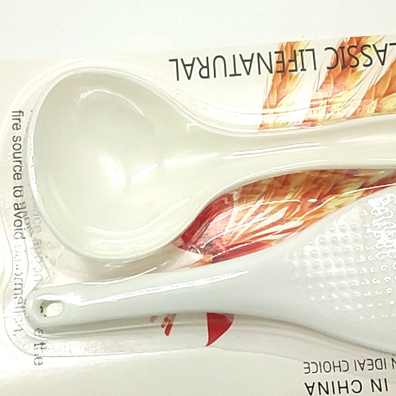 Sunshine Department Store 257B Rice Spoon Two-piece Set, Premium eco-friendly plastic rice spoon, soup spoon, household rice serving spoon Application Scenario