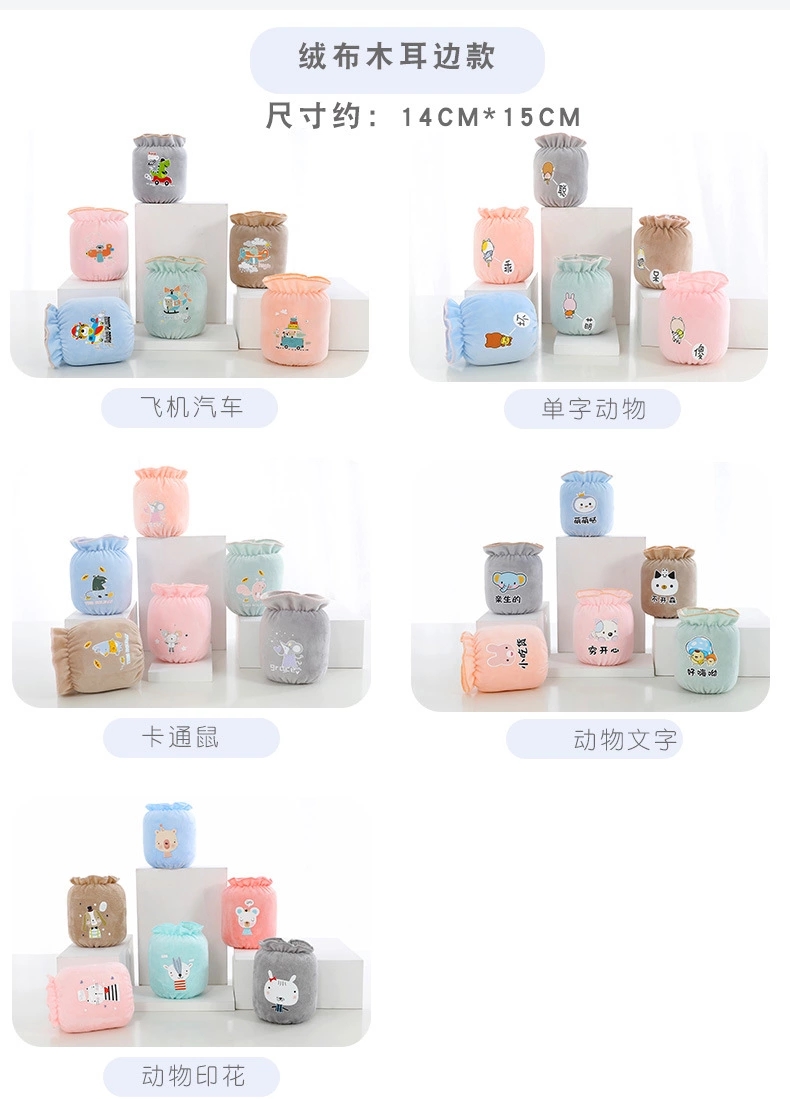 New fabric children's cartoon velvet sleeve sleeves for autumn and winter 2021, manufacturer of sleeves for big children, small children, infants and toddlers Application Scenario