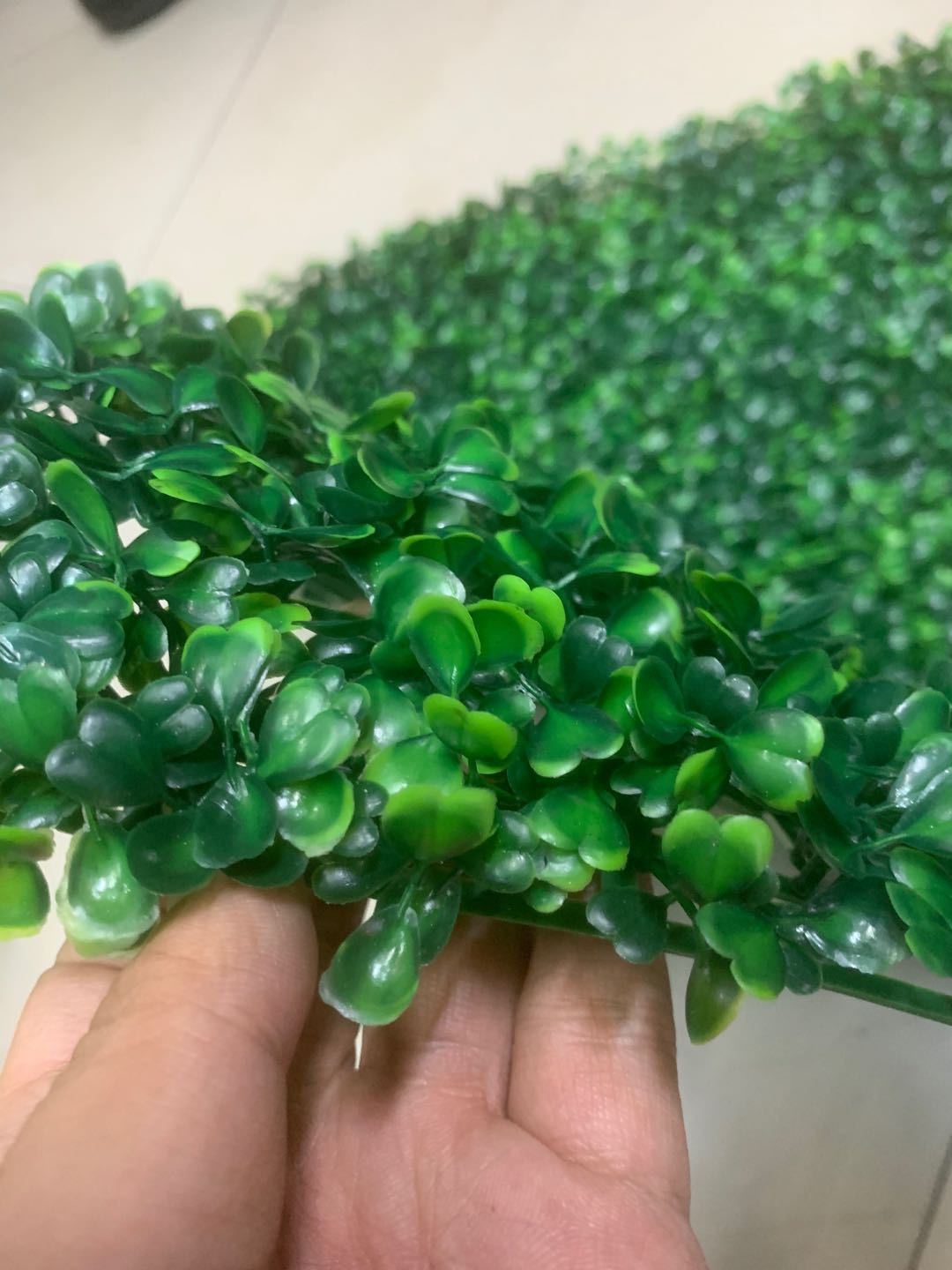 Artificial turf 50*50cm Milan grass plastic turf artificial turf Application Scenario