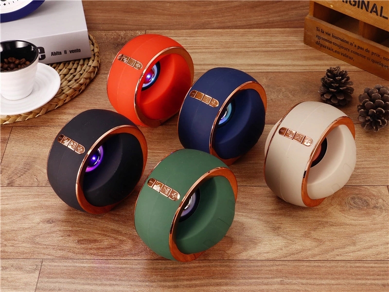Cross-border exclusive 2022 New MS-33 wireless Bluetooth speaker, fashionable subwoofer, seven-color light speaker, EBAY details Picture