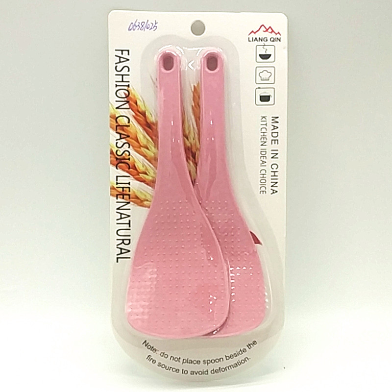 Sunshine Department Store 230M wheat straw rice spoon: Non-sticky rice, non-damaging to the pot, heat-resistant wheat straw rice spoon