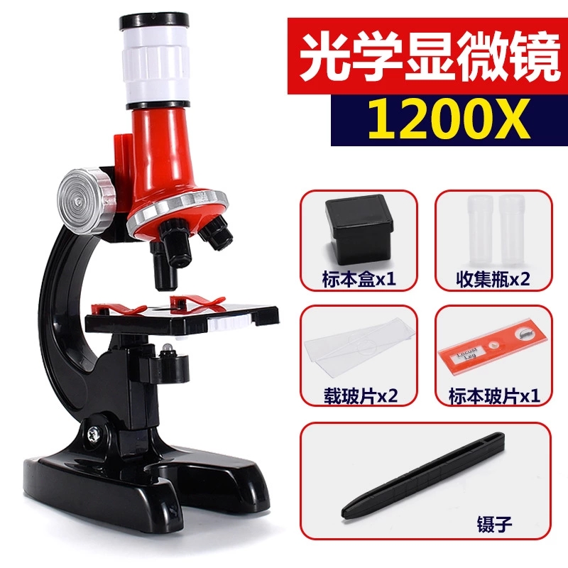 High-definition 1200x microscope toys, primary school biology science experiment equipment, children's educational toys for intelligence and science Application Scenario