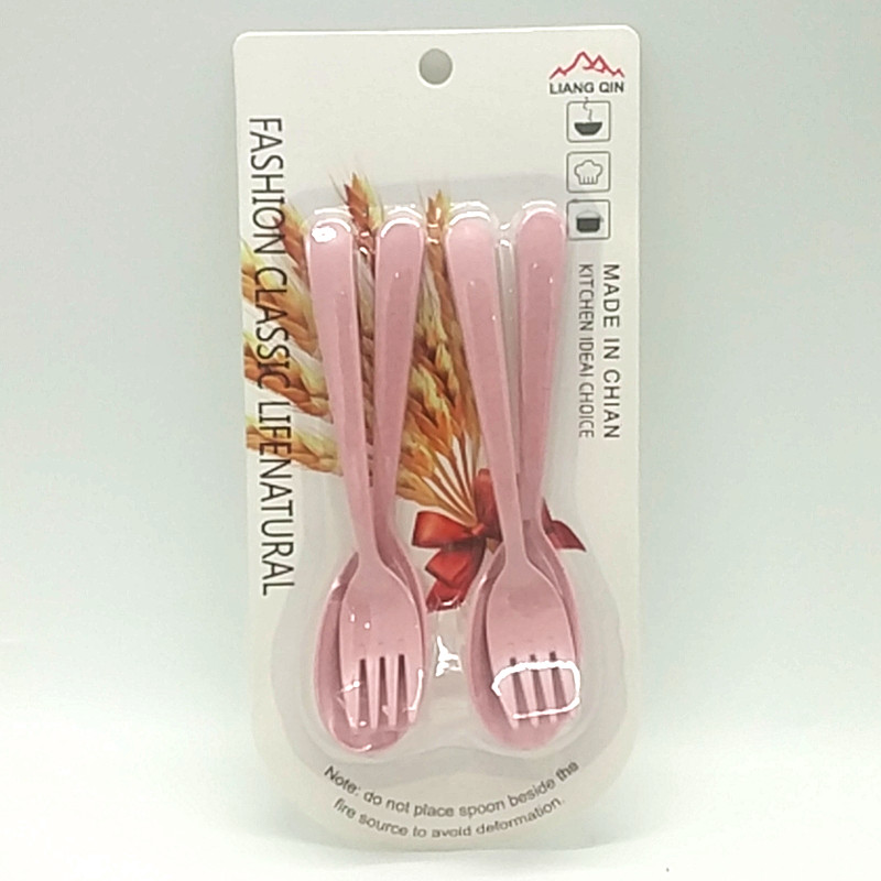 Sunshine Department Store 272-4 Wheat Aroma Spoon, Fork, Spoon and Cutlery Set details Picture
