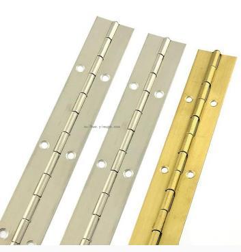 Stainless steel long hinges, stainless steel row hinges in stock, piano hinge factory direct sales, iron long hinges