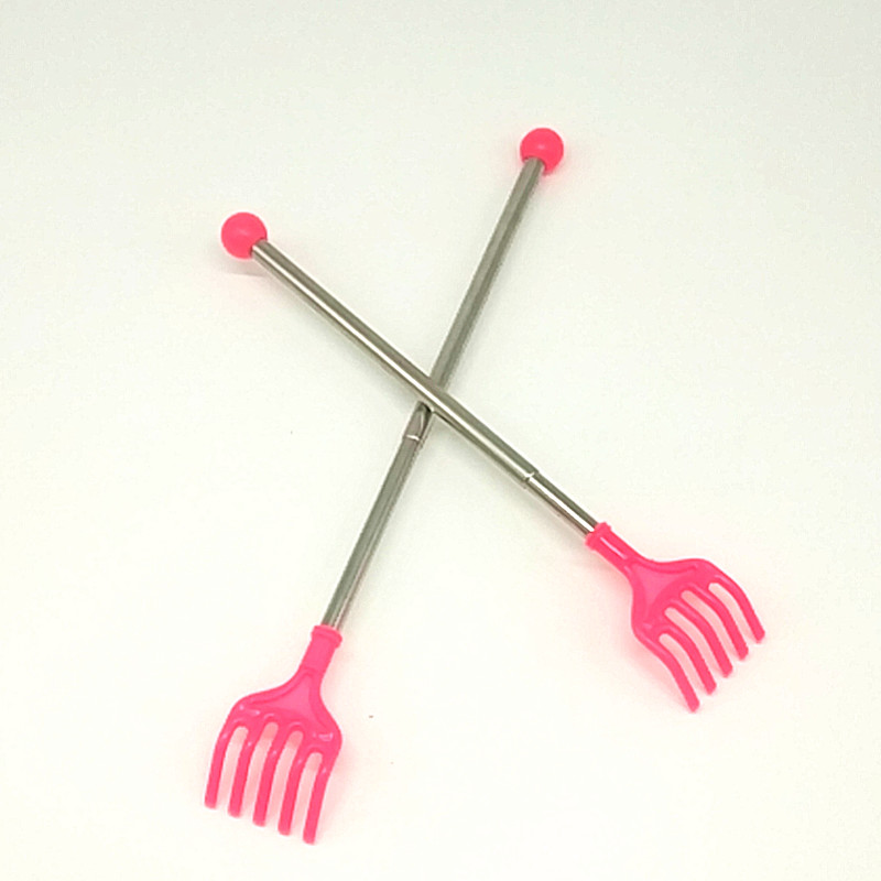 Sunshine Department Store's two-section stainless steel telescopic scratch-off back scratch-off device details Picture