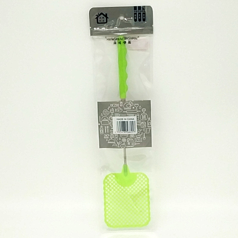 阳光百货 创意不锈钢可伸缩苍蝇拍塑料苍蝇拍随意拍灭苍蝇捕苍器