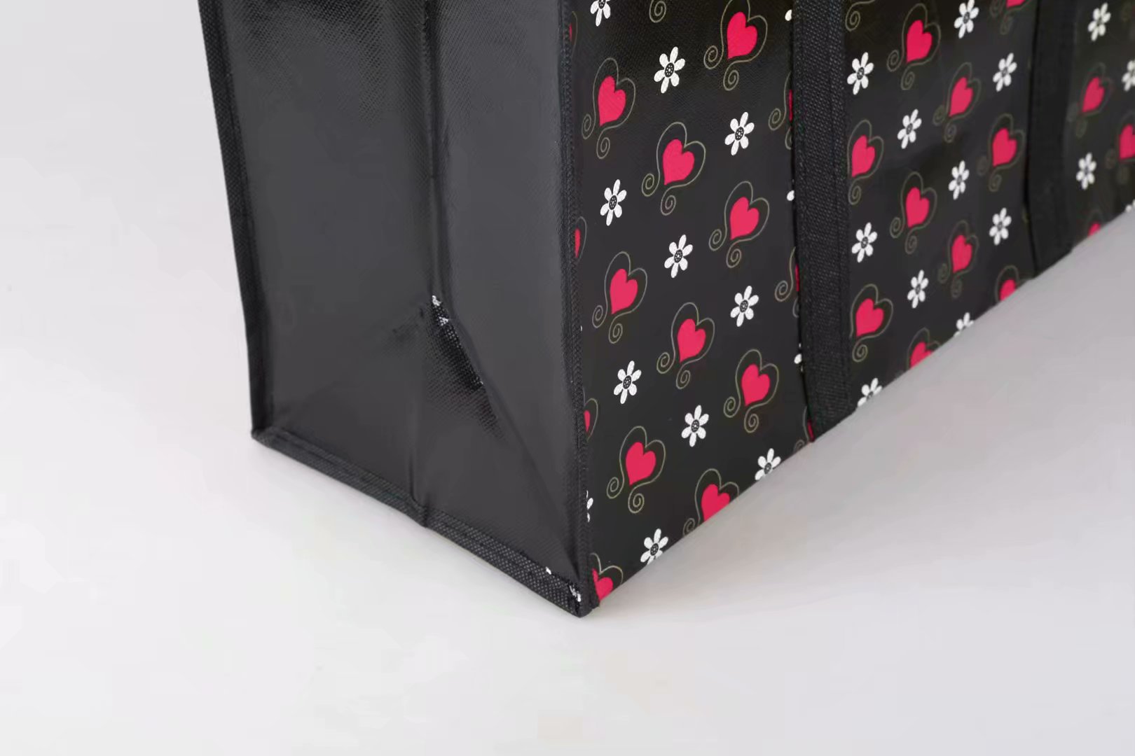 Manufacturers Zipper Non-Woven Moving Bag Folding Clothing Quilt Shopping Hand Duffel Bag Wholesale Item Picture