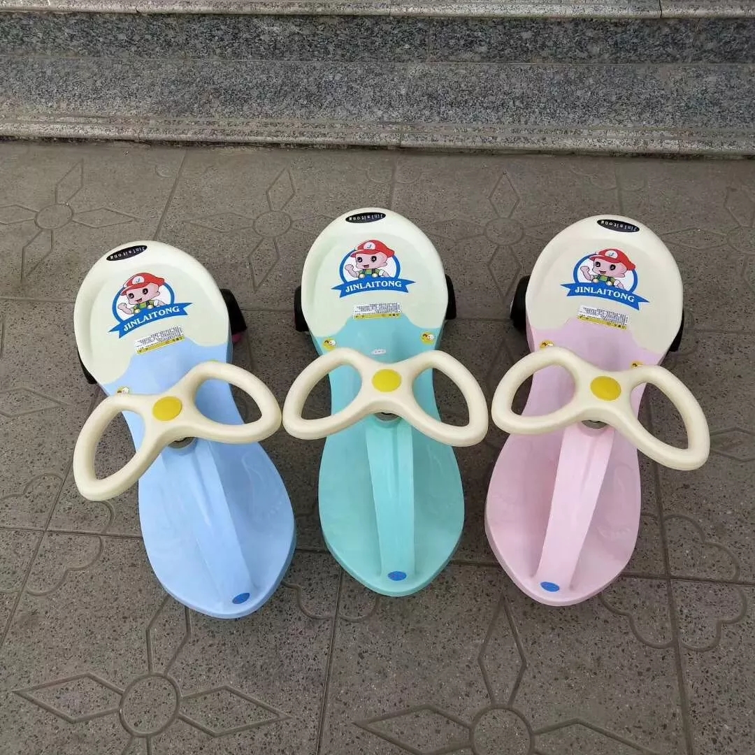 Children's twist-swing strollers to prevent rollover, suitable for boys and girls, with music and lights, toy strollers, are selling well at street stalls and available for wholesale Item Picture