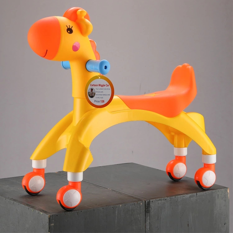 Cartoon children's yo-yo car, twisty car, baby walker with high silent wheels, ten songs, consignment and wholesale of mother and baby gifts Specification drawing