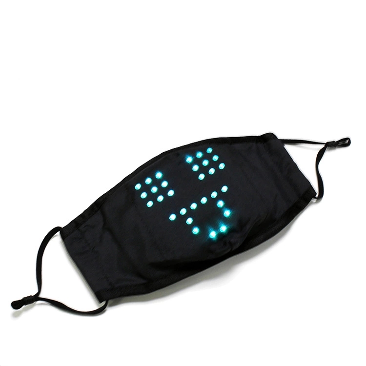 Cross-border new LED light-emitting mask, voice-controlled color-changing light-emitting mask, personalized face mask, atmosphere prop pf Item Picture
