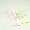 Sunshine Department Store box set of 4 colorful plastic spoons, cartoon spoons, new children's spoons Application Scenario