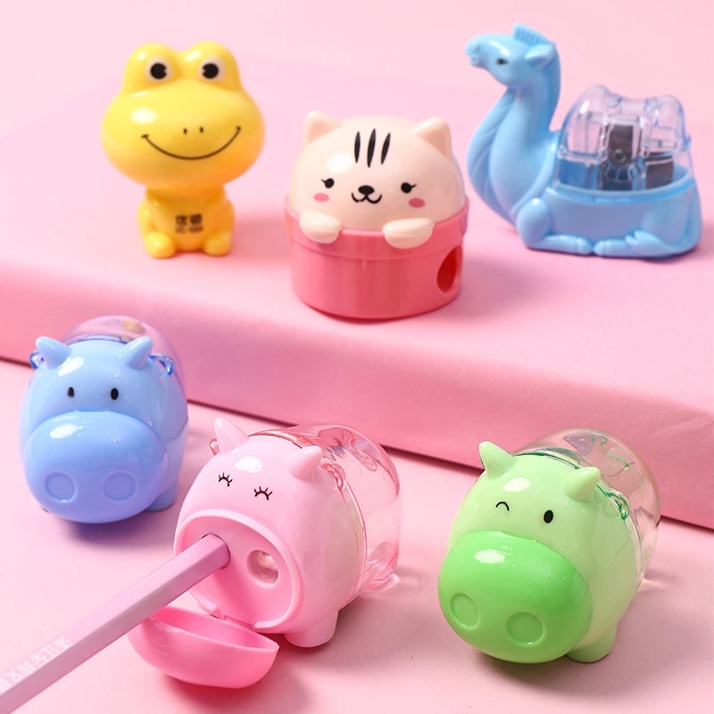 Wholesale of creative pencil sharpeners for primary school students, Korean cartoon pencil sharpeners, pencil sharpeners, and learning stationery details Picture