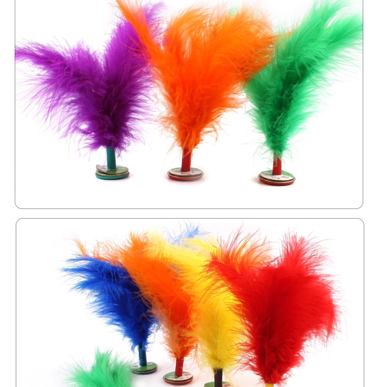 Wholesale feather shuttlecocks, wholesale chicken feather shuttlecocks, special shuttlecocks for competitions, amateur live golden feather brand competition shuttlecocks htt Item Picture