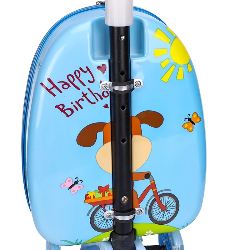Factory direct sales with skateboards, children's cartoon suitcases, suitcases, colored lights, crystal wheels, multiple colors to choose from. Hot sales at street stalls Application Scenario