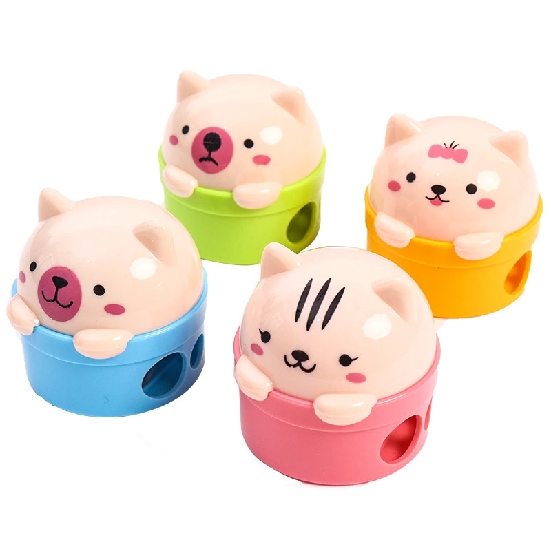 Wholesale of creative pencil sharpeners for primary school students, Korean cartoon pencil sharpeners, pencil sharpeners, and learning stationery Application Scenario