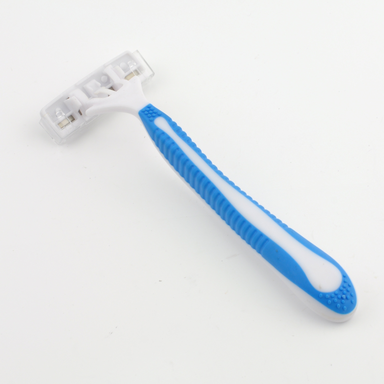 The manufacturer has disposable manual three-layer stainless steel blade razors, shaving razors and shavers in stock details Picture