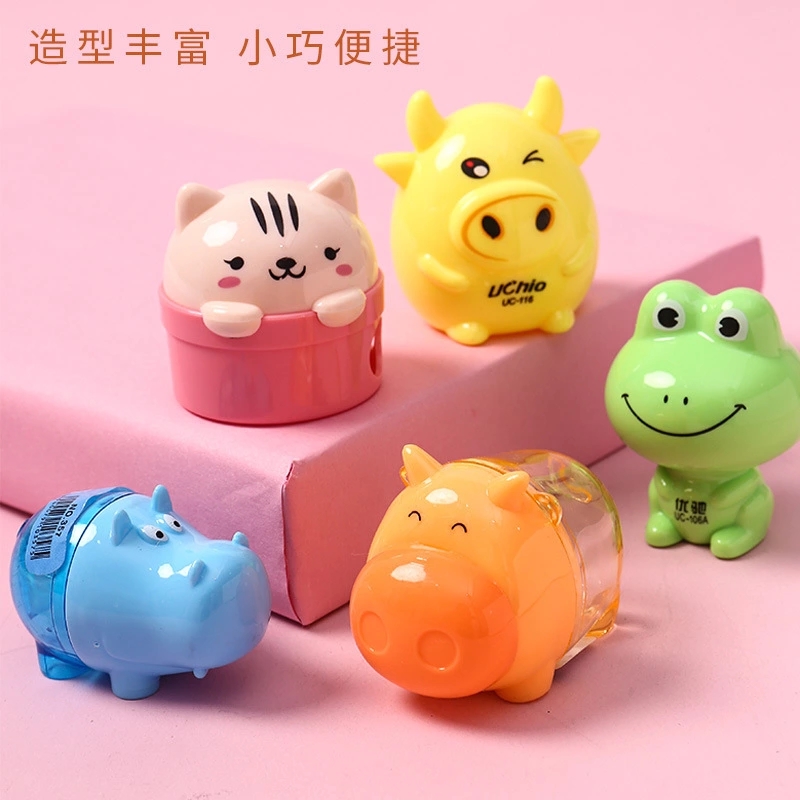 Wholesale of creative pencil sharpeners for primary school students, Korean cartoon pencil sharpeners, pencil sharpeners, and learning stationery Specification drawing