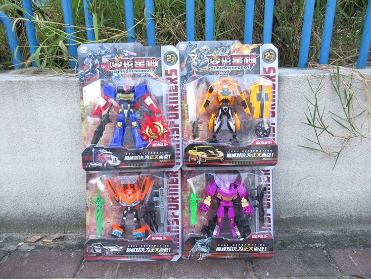 Wholesale of four types of manual assembly toys, including 967 Transformable Star God, 899-300, and four types of transformable Autobots with suction plates Application Scenario