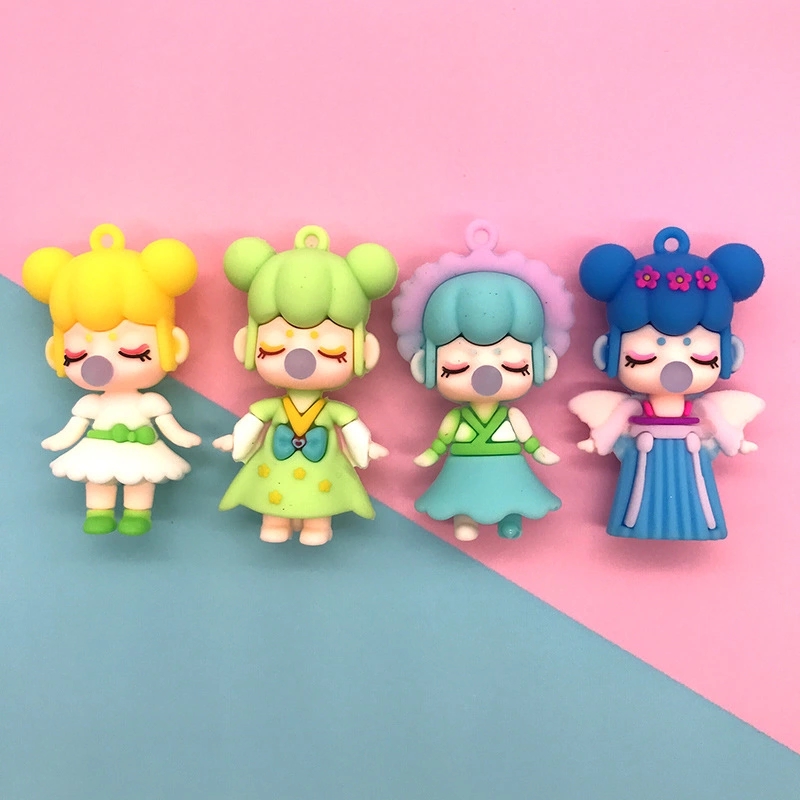 Factory direct sales of new best-selling products, handcrafted diy cream gel phone cases, resin resin materials, keychains, flower fairy dolls full figure