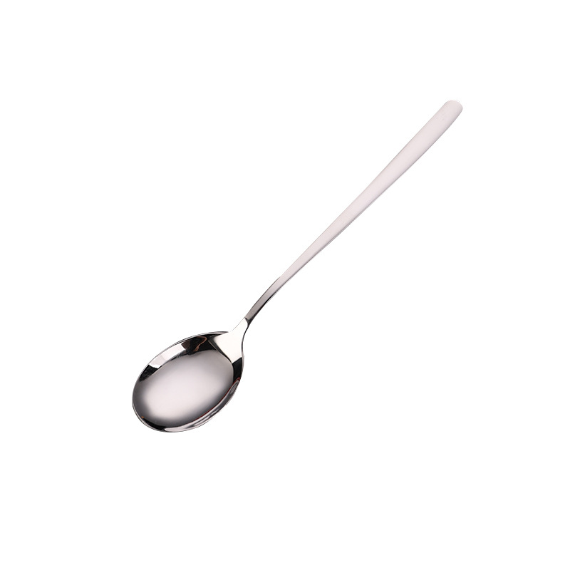 304 stainless steel spoons and forks, gold-plated Korean-style forks and spoons, long handle, creative coffee spoon, customizable logo, multiple colors, creative tableware decoration, spoons, stainless steel coffee spoon. Item Picture
