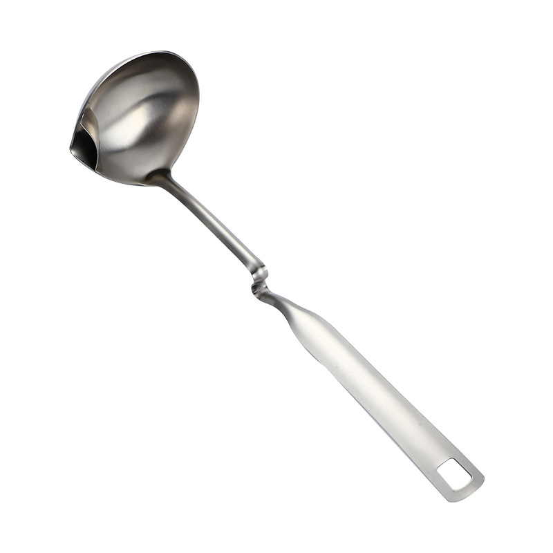 304 stainless steel oil separator, oil separator, strainer, hanging handle, popular oil filter, hot pot strainer, household soup spoon Item Picture