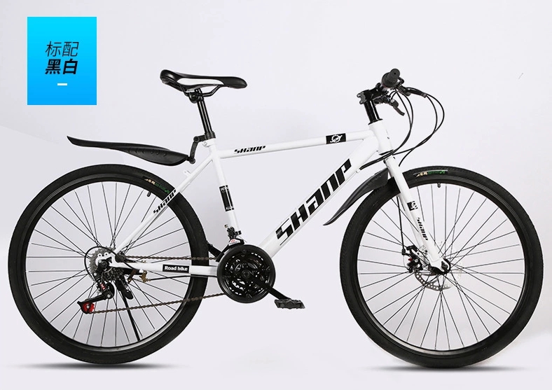 Factory direct sales of folding mountain bikes, 26-inch double-shock-absorbing off-road variable-speed racing bikes for boys and girls, and student bikes details Picture