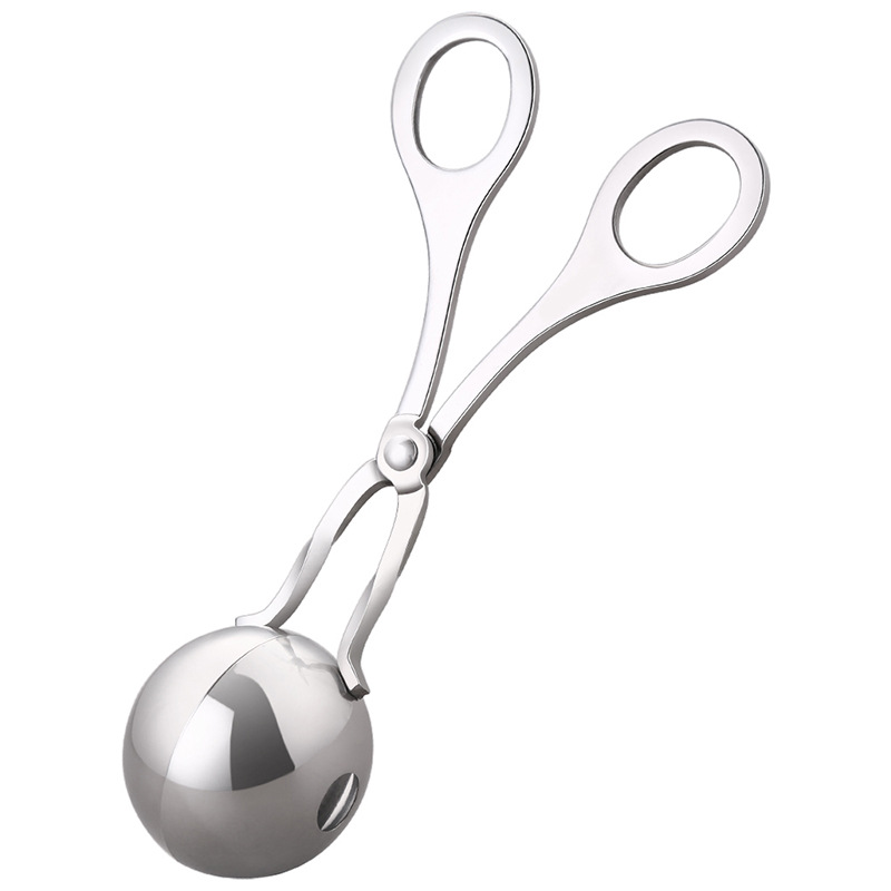 Stainless steel 304 meatball tongs, meatball makers, food tongs, meatball makers, household soup ball tongs, kitchen tools Item Picture