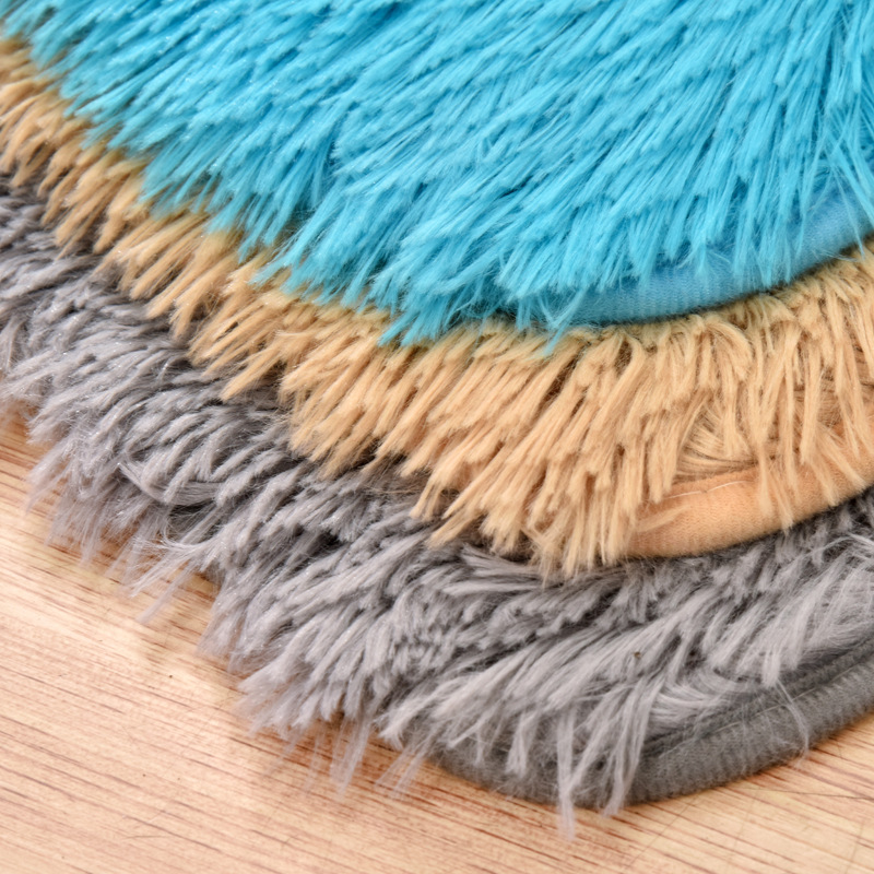厂家直销水洗丝毛防滑地毯客厅茶几卧室床边瑜伽地垫可以定做详情图3