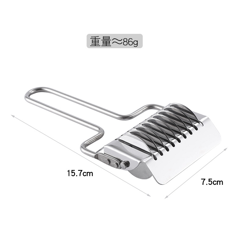 Multi-functional noodle cutter, household stainless steel noodle cutter, household handmade noodle maker, kitchen small tool