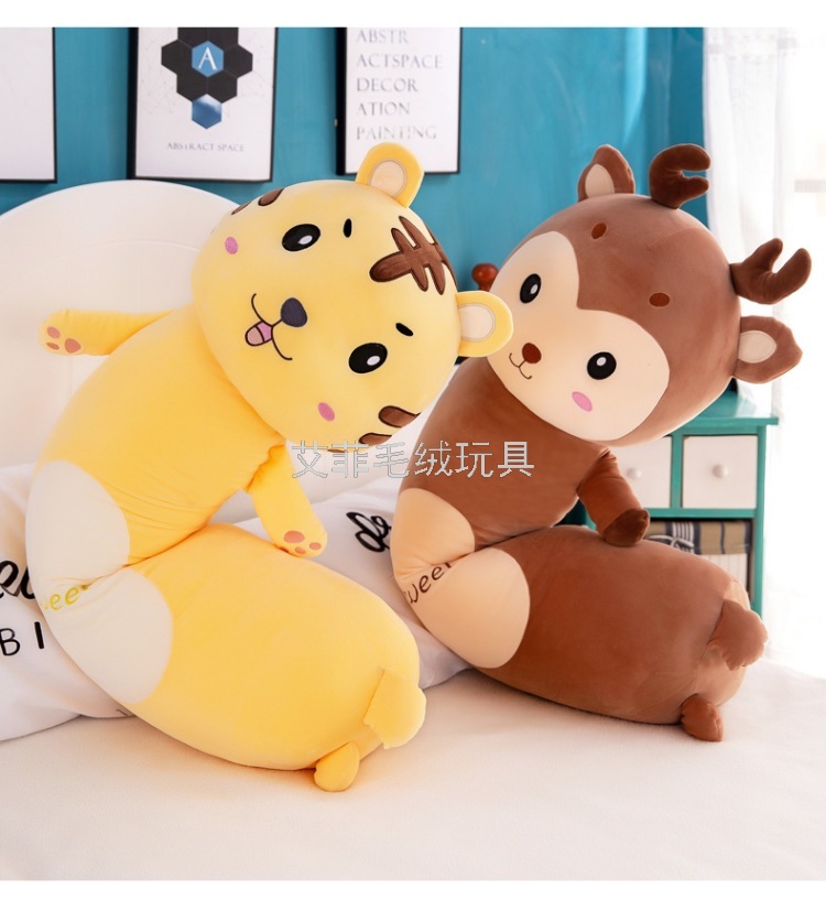 Long animal throw pillows, cute animal dolls, long sleeping dolls, gift plush toys Application Scenario