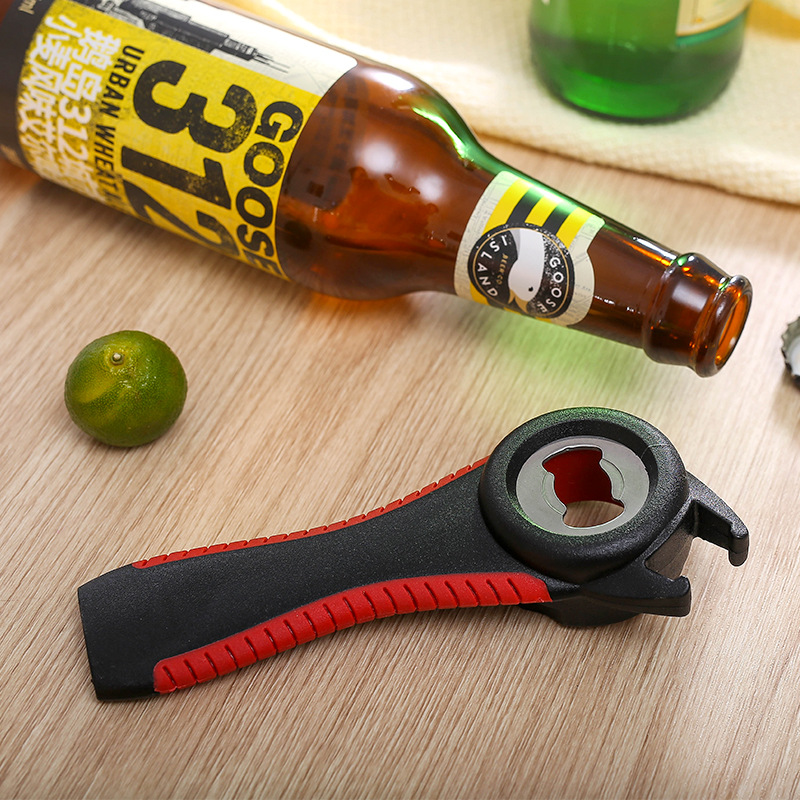 New five-in-one bottle opener, can beer cap opener, multi-functional kitchen creative can opener, factory direct sales Application Scenario