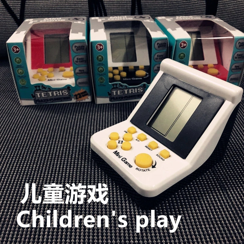 Cross-border supply EB handheld mini electronic game console, toy game console, retro and nostalgic children full figure