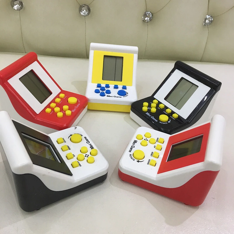 Cross-border supply EB handheld mini electronic game console, toy game console, retro and nostalgic children Specification drawing