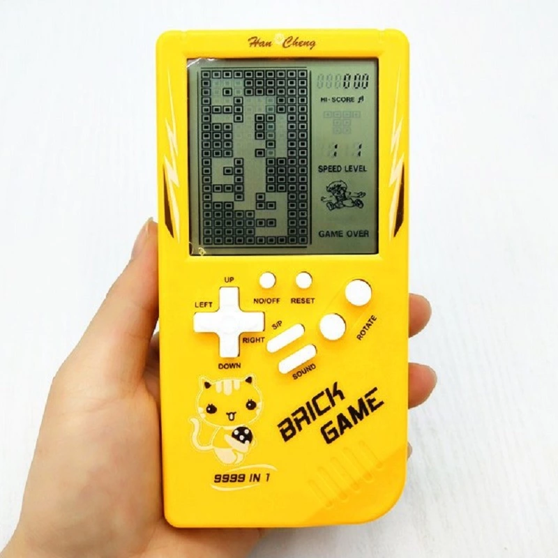 Wholesale of classic game consoles, large-screen children's retro and nostalgic educational toys, handheld games and handheld consoles Specification drawing