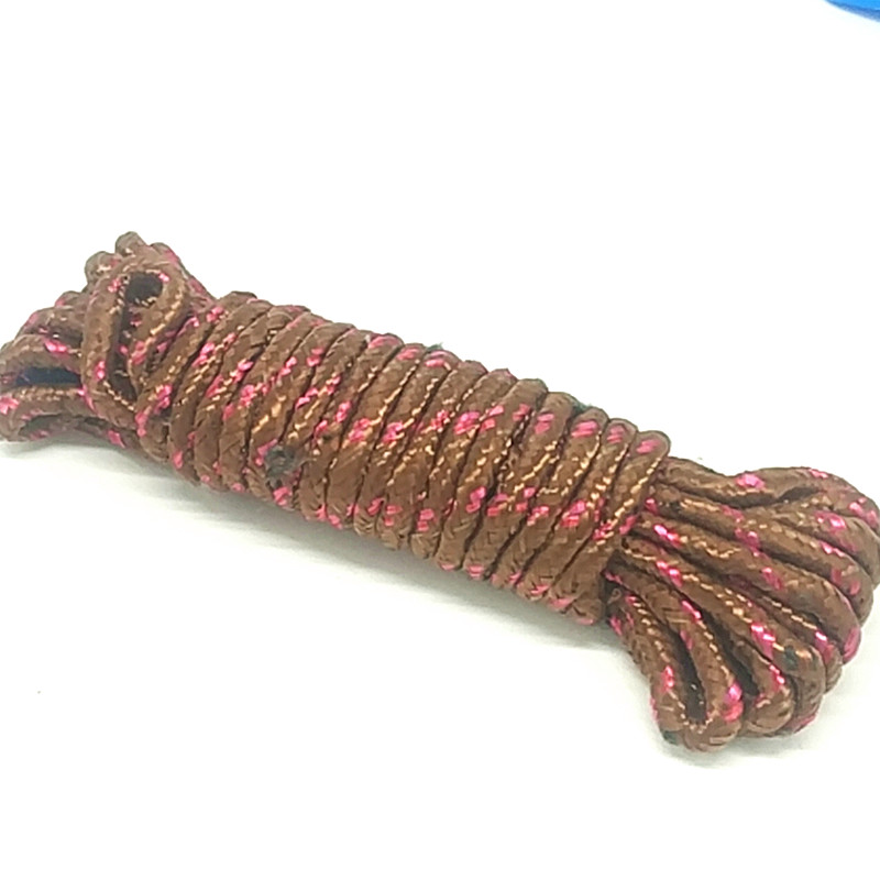 Sunshine Department Store windproof clothes drying rope, anti-slip clothes drying rope, outdoor portable nylon hanging rope with clips Specification image
