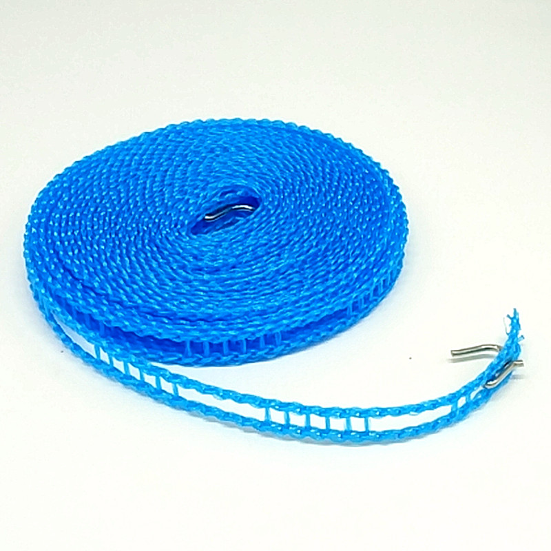 Sunshine Department Store windproof clothes drying rope, Japanese anti-slip clothes drying belt, hook rope, trapezoidal structure quilt drying rope Application Scenario