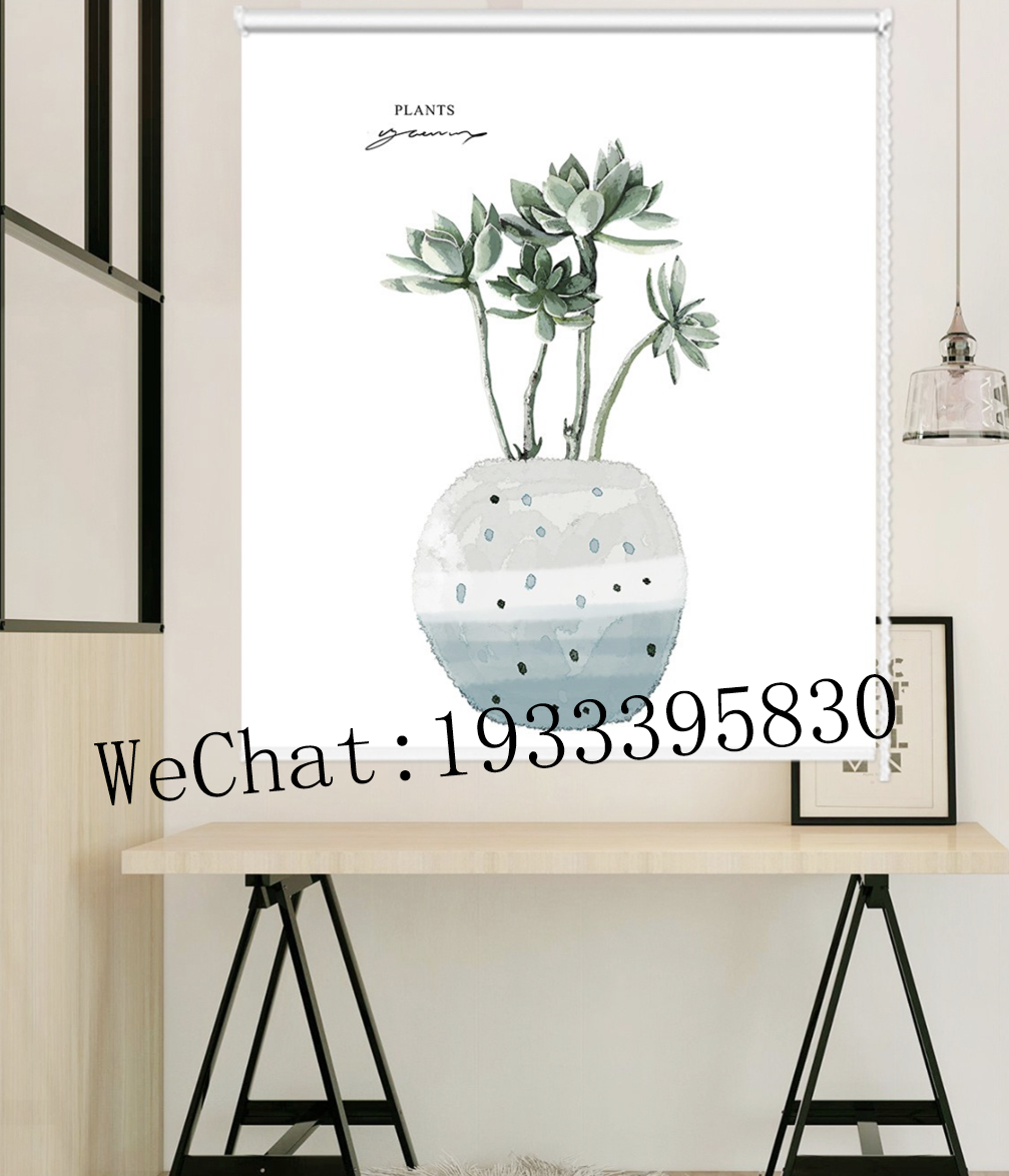 أما التجارة الخارجية فتشمل الستائر الثلاثية الأبعاد المغطاة بالكامل بالستائر details Picture