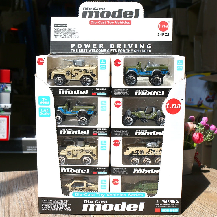 Mini military alloy toy car model manufacturer direct sales, street stall night market supply, material, car model proportion full figure