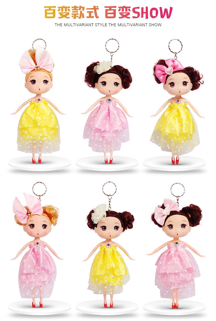 Best-selling keychains, confused dolls, boys and girls, training institutions, graduation gifts, cakes, baking, street stalls, toys Application Scenario