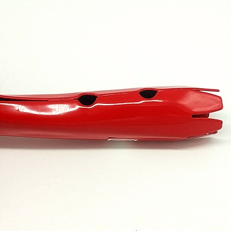Sunshine Department Store Red iron-handled flower spatula, one-piece flower spatula, garden and gardening small spatula Specification image