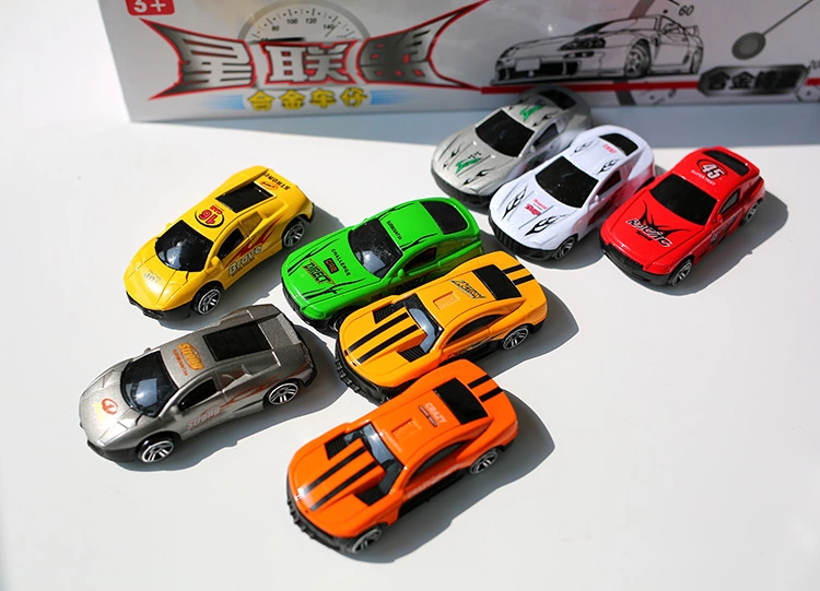 Children's hot-selling street stall toys, alloy simulation car models, alloy cars, mini alloy assembly car models, toy cars Specification drawing