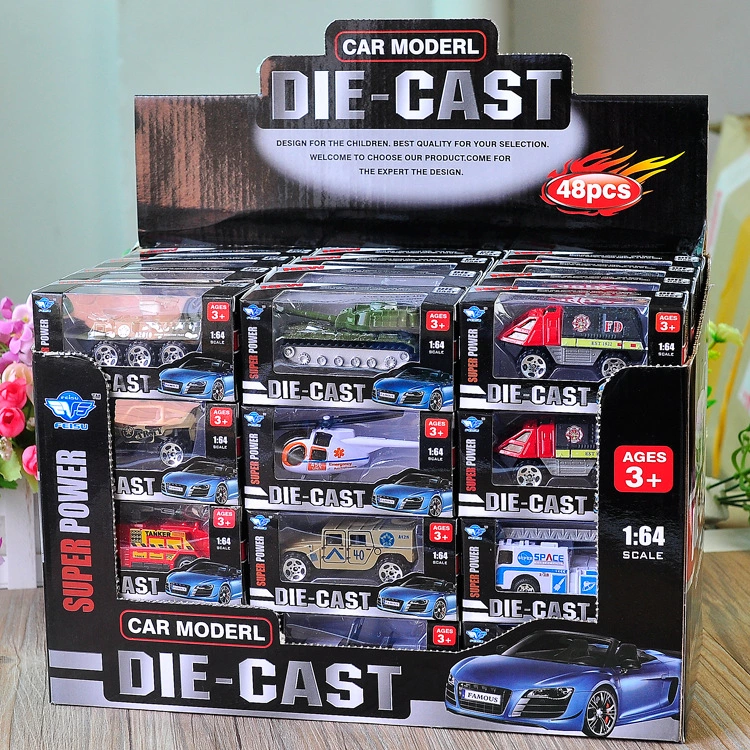 Children's hot-selling street stall toys, alloy simulation car models, alloy cars, mini alloy assembly car models, toy cars full figure