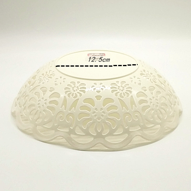 Sunshine Department Store 617 Fruit Basket Creative Loukong Lace Fruit Plate Home Storage Basket Application Scenario