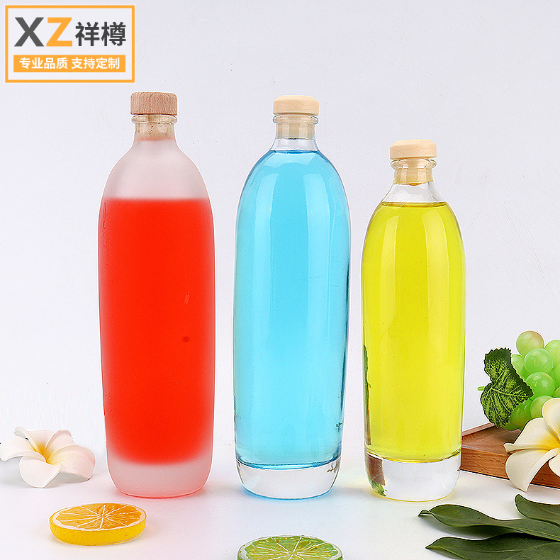 时尚红酒瓶玻璃洋酒瓶自酿葡萄酒空瓶杨梅果酒瓶密封冰酒瓶批发