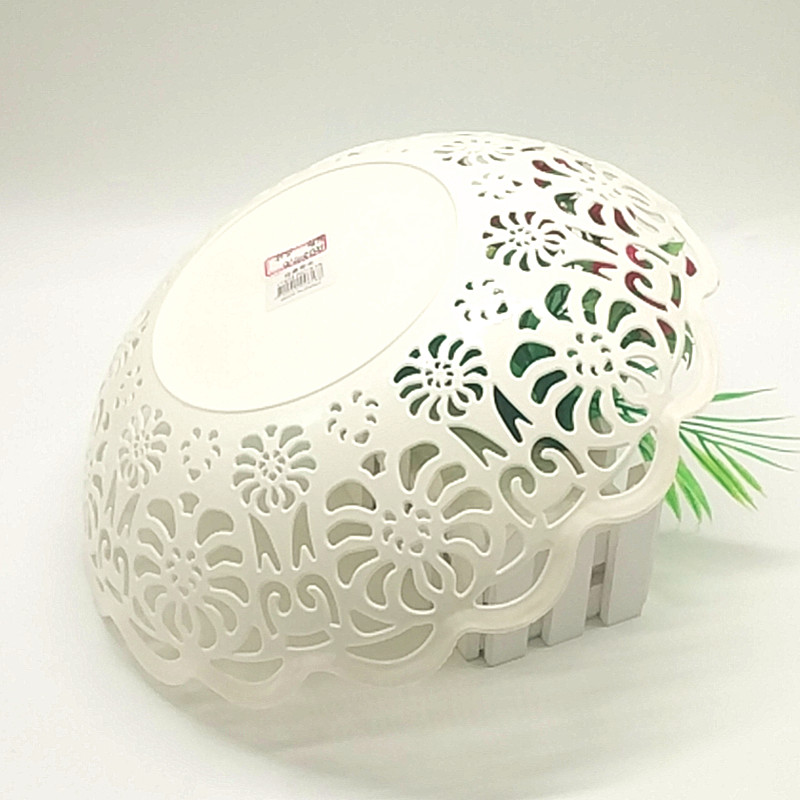 Sunshine Department Store 618 Fruit Basket Creative Loukong Lace Fruit Plate Home Storage Basket details Picture