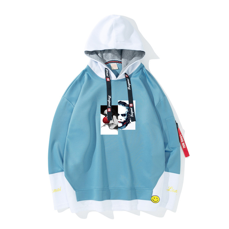 牛仔白底实物图