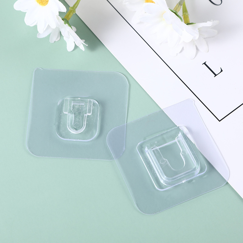 Powerful traceless hook, bathroom waterproof adhesive, multi-functional parent-child buckle, creative household wall-mounted mobile adhesive buckle details Picture