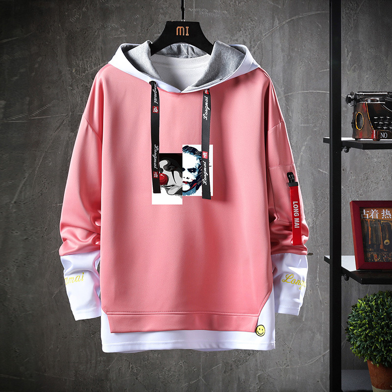 男士卫衣实物图