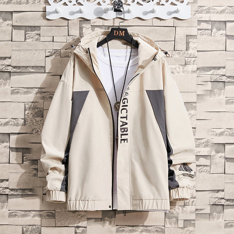 Men's coat with fleece for spring, autumn and winter 2020 new Korean style, ins, functional, casual and versatile